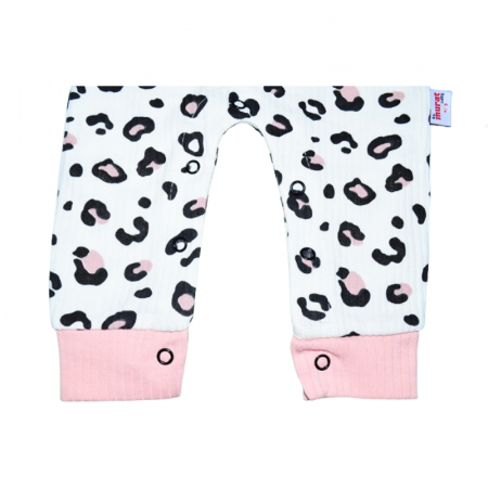 Set doua piese salopeta si bentita pentru fete Mini Junior SLP-MJ32, Multicolor [3]