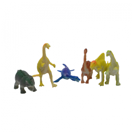 Joaca, activitati si ambalaje - Set figurine 6 piese 11 cm White Crystal 303DN, Multicolor