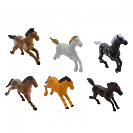 Joaca, activitati si ambalaje - Set figurine 6 piese 9 cm Unikatoy 2002S, Multicolor