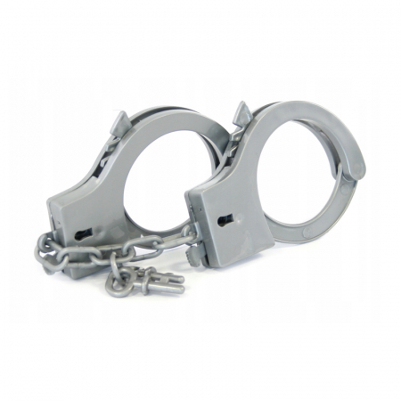 Set joc de rol politist, 4 piese, vesta, statie, catuse si gloante Midex 589559, Negru [1]