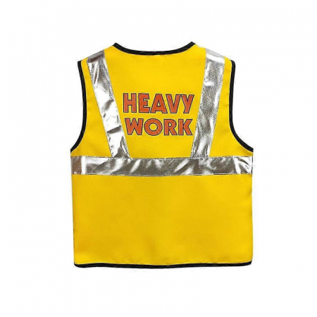 Set costum si accesorii constructor pentru copii Midex CST-CT1, Galben [1]