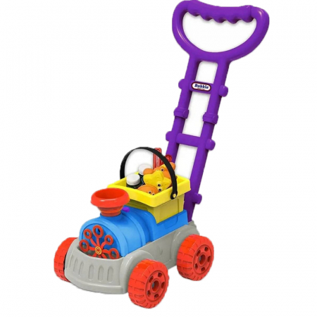 Jucării pentru nisip si baloane de sapun - Set jucarie pentru nisip cu bule de sapun Bubble Train Toyz 127731, Multicolor