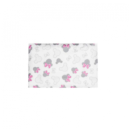 Set lenjerie de pat 2 piese pentru bebelusi Belisima Fiki Miki P01-536, Multicolor [2]