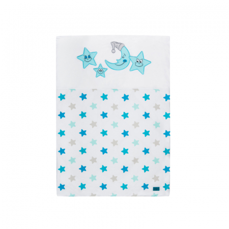 Set lenjerie de pat 2 piese pentru bebelusi Belisima P01-550, Multicolor [2]