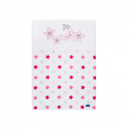 Set lenjerie de pat 2 piese pentru bebelusi Belisima P01-551, Multicolor [2]