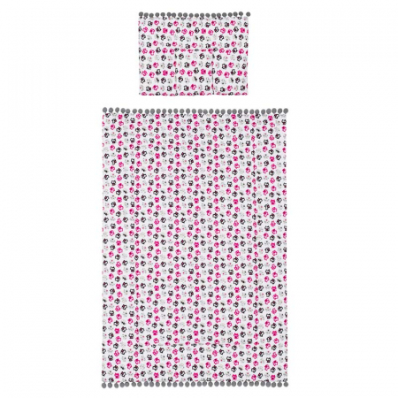 Accesorii camera bebe - Set lenjerie de pat 2 piese pentru bebelusi Belisima P01-895, Multicolor