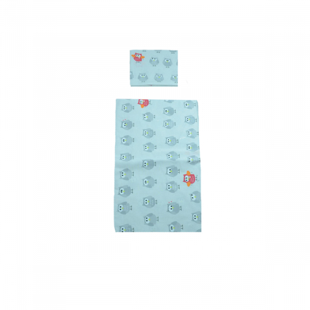 Accesorii camera bebe - Set lenjerie de pat 2 piese pentru copii Blanca F/79, Gri