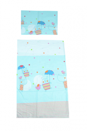 Set lenjerie de pat 3 piese 100 x 135 cm pentru copii Mini Junior SLPSB-24 [3]