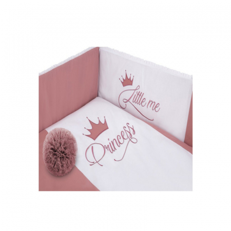 Set lenjerie de pat 6 piese pentru bebelusi Belisima P01-933R, Multicolor [2]