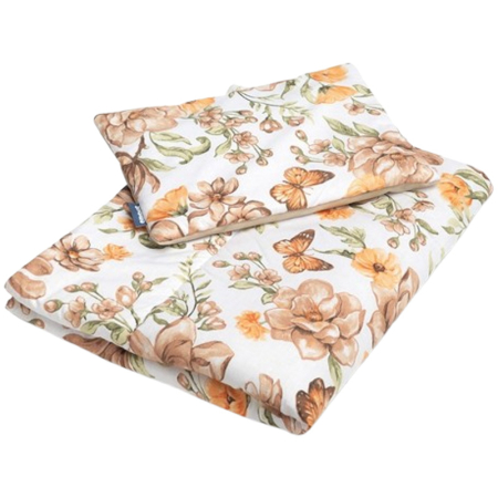 Lenjerii de patut - Set lenjerie de patut din 2 piese, pentru bebelusi, Sensillo 396644, Multicolor