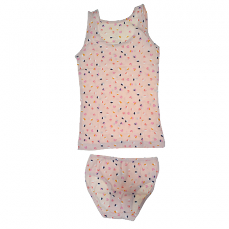 Set maiou si chilot pentru fete Golden Bee 260606R, Roz [1]