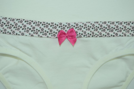 Set maiou si chilot pentru fete Elitol 224057C-116, Crem [1]