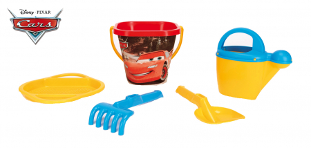 Jucării pentru nisip si baloane de sapun - Set nisip WADER 77641RO, Rosu