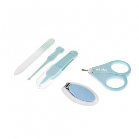 Set pentru ingrijirea unghiilor Akuku A0043, Albastru [2]