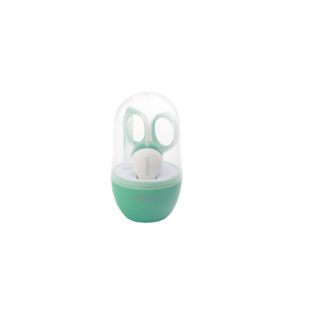 Articole de ingrijire - Set pentru ingrijirea unghiilor BabyOno 398/01, Verde