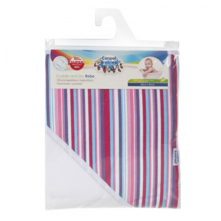 Prosoape - Set prosop 80 x 95 cm si protectie pentru ochi si urechi Canpol Babies 26/300M, Multicolor