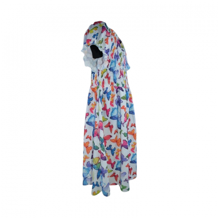 Set rochie casual si geanta pentru fete, Lucky, LK7132M, Multicolor [2]