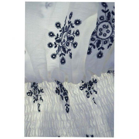 Set rochie casual si geanta pentru fete, Mini Junior, RMJ3006A, Alb [3]