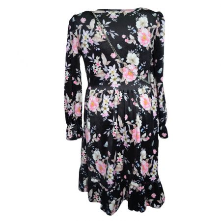 Set rochie eleganta si geanta pentru fete Lucky Girl 4031-N, Negru [1]