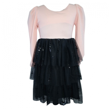 Rochite fete - Rochie eleganta pentru fete JDJ N591, Roz