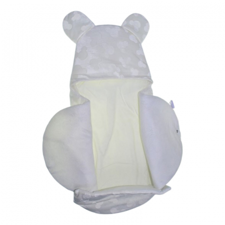 Sistem de infasat reglabil, 70 cm, pentru bebe, Mini Junior 95025C, Crem [2]