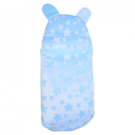 Sistem de infasat reglabil 90 cm pentru bebe Mini Junior SIN-95010A, Albastru [3]