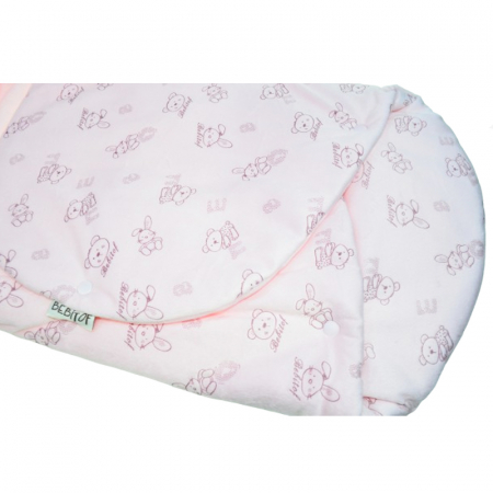 Sistem de infasat reglabil 90 cm pentru bebe Mini Junior SIN-92010R, Roz [1]