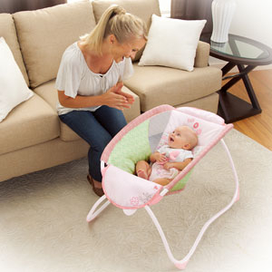 Patut Sleeper Bright Starts Pretty in Pink Playtime to bedtime 60163, Multicolor [2]