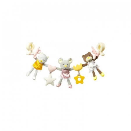 Accesorii carucioare - Jucarie din plus pentru carucior BabyOno 1441,Multicolor