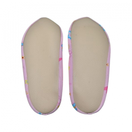 Sosete acvatice antiderapante, pentru plaja si piscina, Mini Junior 14-ALEY, Roz [1]