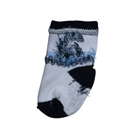 Sosete antiderapante pentru baieti, Mini Junior, SSTMJ-32A, Alb [2]