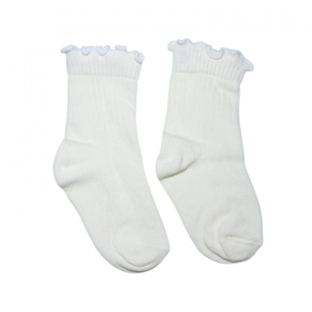 Sosete din bumbac, pentru fete, Karatepe 2508C, Crem [1]