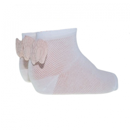 Sosete bebelusi si copii - Sosete din bumbac pentru fete Milusie 92B2288R