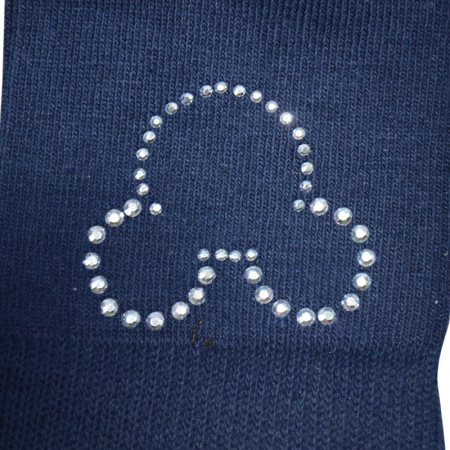 Sosete lungi pentru fete Milusie 5121B-20-23, Bleumarin [2]