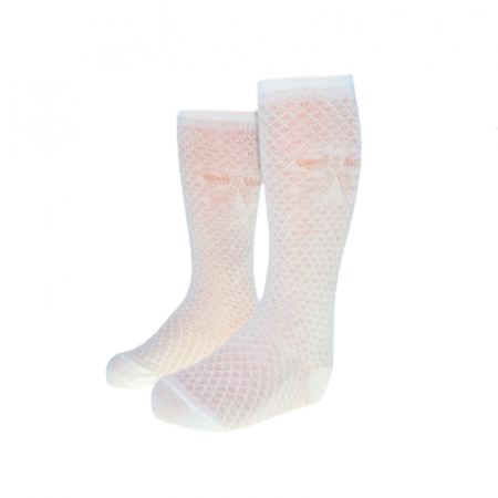 Sosete bebelusi si copii - Sosete lungi pentru fete Mini Junior CRP-MJ8