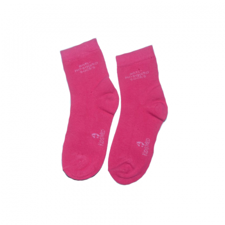 Sosete bebelusi si copii - Sosete medicinale anti tantari KidsMed KM021F-21-22-cm, Fucsia