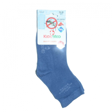 Sosete medicinale anti tantari OEM KM02AL-15-17-cm, Albastru [2]