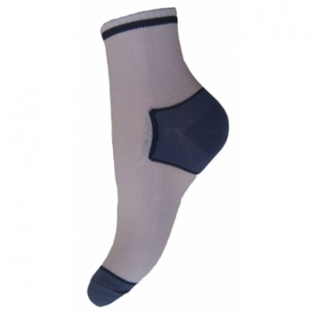 Sosete bebelusi si copii - Sosete pentru baieti Milusie B2220B-A11-13-14-cm, Alb