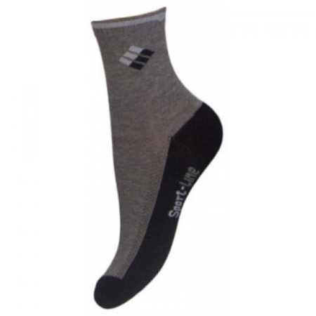Sosete bebelusi si copii - Sosete pentru baieti Milusie B2220B-G-13-14-cm, Gri