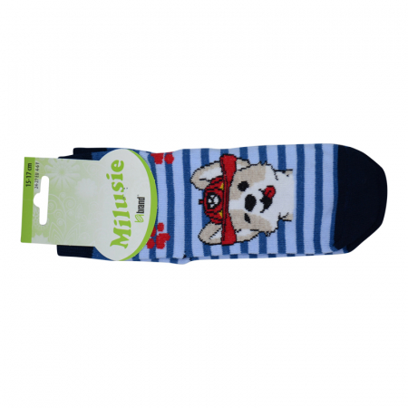 Sosete pentru baieti Milusie 2220MG-20-23, Albastru [1]