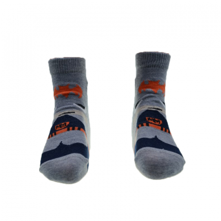 Sosete bebelusi si copii - Sosete pentru baieti Milusie B B 2220-5-15-17-cm, Multicolor