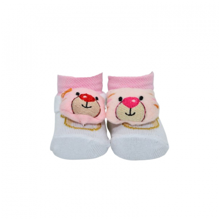 Sosete bebelusi si copii - Sosete pentru bebelusi, Mini Junior SSTE-50109-7, Roz