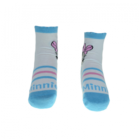 Sosete bebelusi si copii - Sosete pentru fete E Plus M Minnie Mouse 193628-31-34, Alb