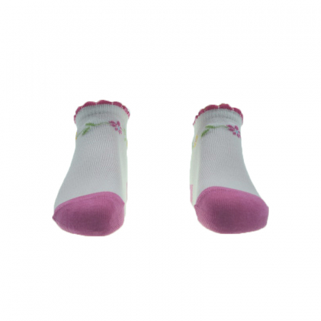 Îmbrăcăminte fete - Sosete pentru fete Milusie 2219-YY-9-10-cm, Alb