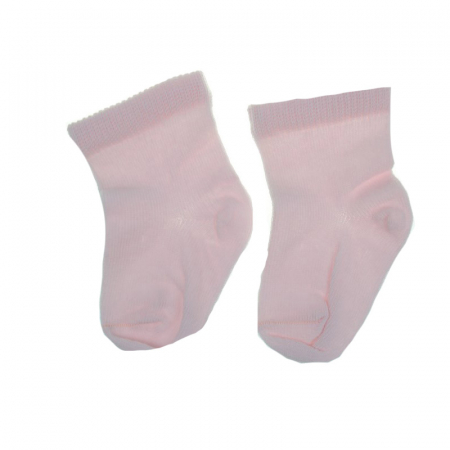 Sosete bebelusi si copii - Sosete pentru fete Milusie B2201-51-5-6-cm, Roz