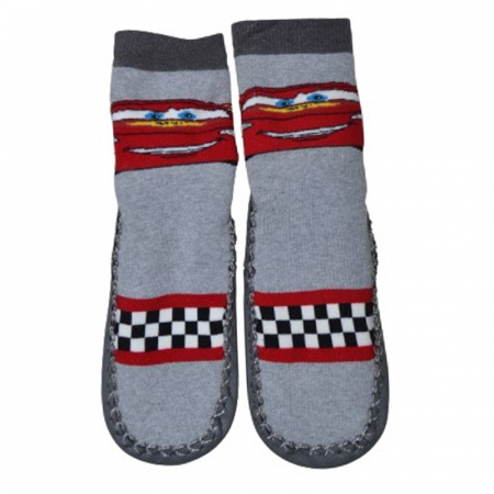 Sosete cu talpa antiderapanta pentru baieti Cars CRS1611, Gri [3]