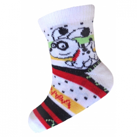 Îmbrăcăminte fete - Sosete pentru fete Milusie B2219F-A19-5-6-cm, Alb