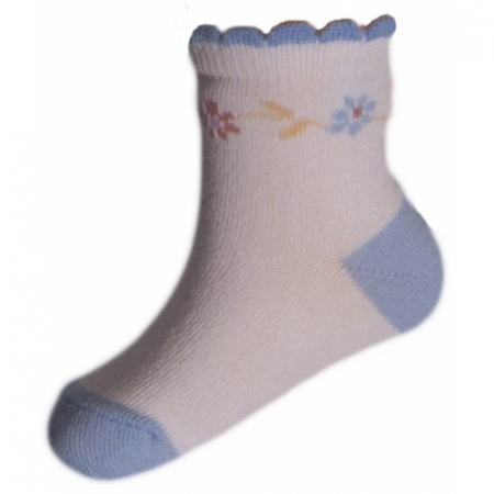 Îmbrăcăminte fete - Sosete pentru fete Milusie B2219F-A2-5-6-cm, Albastru