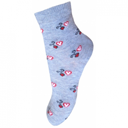 Sosete bebelusi si copii - Sosete pentru fete Milusie B2219F-G4-5-6-cm, Crem