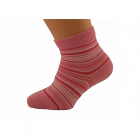 Sosete bebelusi si copii - Sosete pentru fete Milusie B2220-R6-5-6-cm, Roz